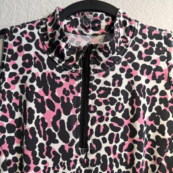Tzu Tzu golf dress leopard/cheetah - Picture 3 of 8